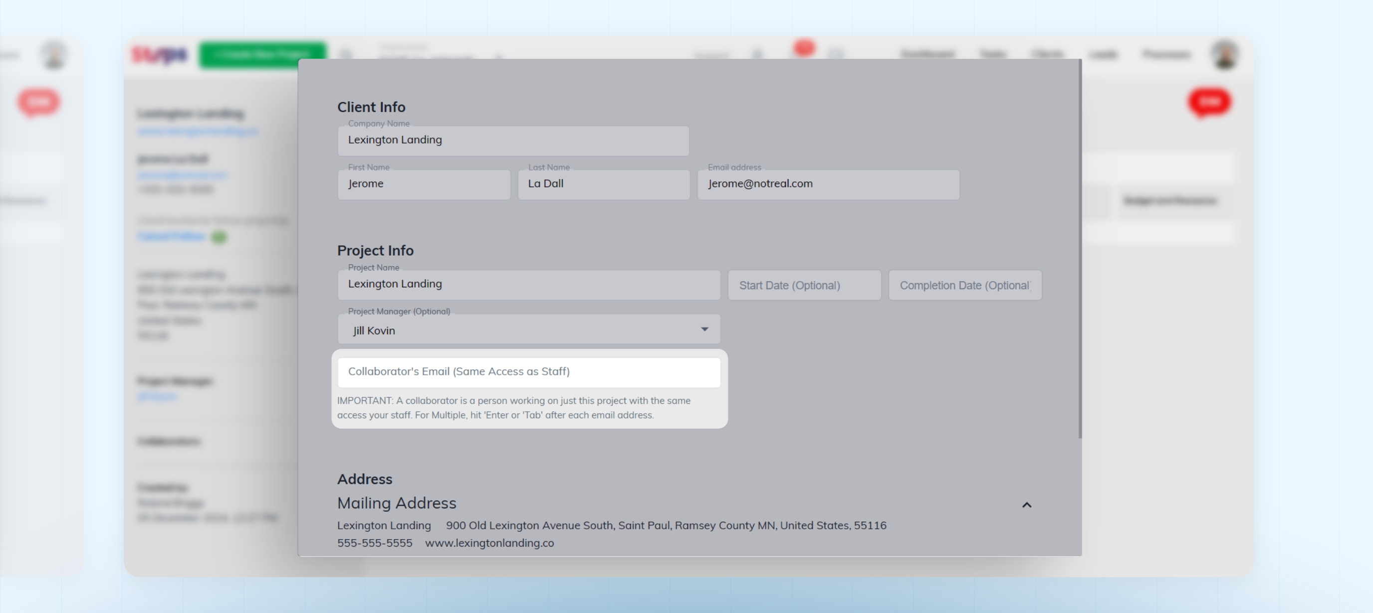 Steps UI